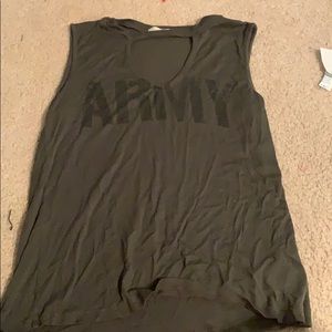 Army tank top
